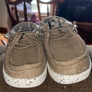 Brand New! Put them on my son once and didn’t fit